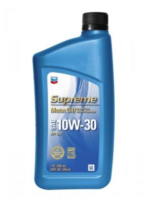 Chevron Supreme Motor Oil SAE 10w30, 0,946 л